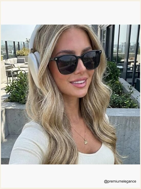 Polarized Square Sunglasses for Women UV400 Protection 2 Pack main image 7